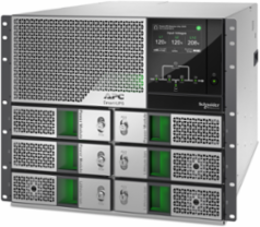 APC Smart-UPS Modular Ultra, On-Line, 15kW scalable to 20kW N+1, Lithium-ion, Rackmount 9U, 208/240V, Network Management, Extended runtime, W/rail kit