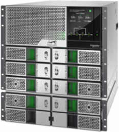 APC Smart-UPS Modular Ultra, On-Line, 20kW scalable to 20kW N+1, Lithium-ion, Rackmount 12U, 208/240V, Network Management, w/ External battery chassis