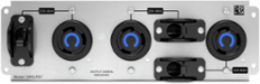 Backplate Kit with 3 NEMA L6-20R Outlets, 10.35 Inch Width, 2.65 lb Weight