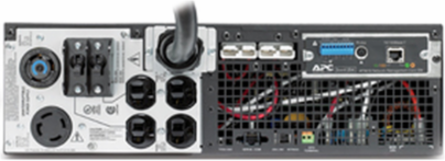 Smart-UPS RT 6000 VA 3U Rack Mount, 208V, 4x NEMA 5-20R, L6-30R, L14-30R Outlets