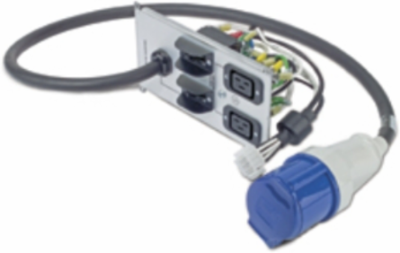 Symmetra RM 230V Rack Backplate Kit with 3 Outputs, Rear Mount