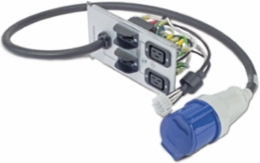 Symmetra RM 230V Rack Backplate Kit with 3 Outputs, Rear Mount