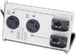 Symmetra RM/LX 208/240V Backplate Kit with (2) L6-30R, 5.98 Inch Wide, 4.01 lb, CSA Approved