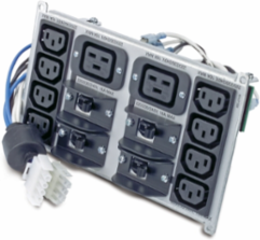 Symmetra RM Backplate Kit 220-240V with (8) IEC320 C13 & (2) IEC320 C19, 5.98 Inch Width