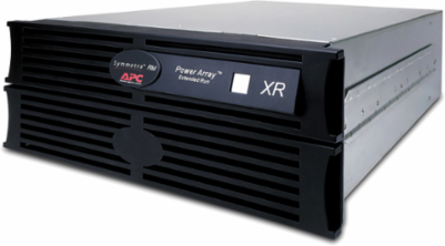 Symmetra RM XR Rack Mount UPS with 2 SYBT2 Batteries, 4U, 144.29 lb, 208/240V