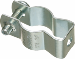 Plated Steel Pipe Hanger 5 Inch Trade Size for 2 Inch EMT, 0.168 lbs