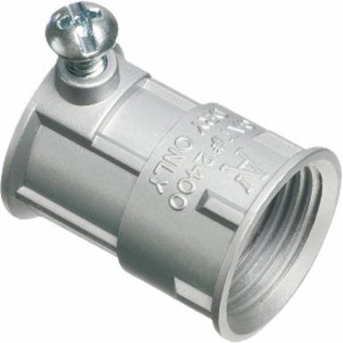 1/2 Inch Zinc Combination Coupling, cETLus Listed, 0.055 lbs