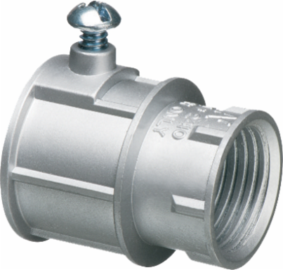 Zinc Combination Coupling 3/4 Inch EMT to 1/2 Inch Female Threaded
