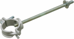 Aluminum Universal Pipe Support 2-1/2 Inch with 10 Inch Bolt, 1.409 lbs