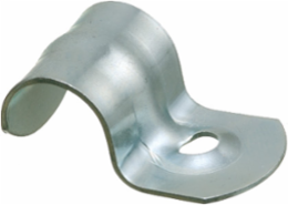 1-Hole AC/MC Strap 3/8 Inch, Cable Range 0.503-0.580, Plated Steel