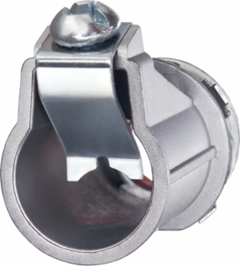 Zinc Die-Cast 3/8 Inch Knockout MC Cable Connector, Weight 0.064 lbs