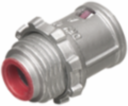 Zinc Die-Cast 1/2 Inch Knockout MC Cable Connector, 3/8 Trade Size