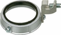 2 Inch Insulated Metal Grounding Bushing, Zinc, 1/0 Max Wire, UL Listed