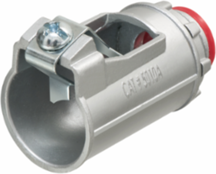 Zinc Die-Cast 1/2 Inch Knockout MC Cable Connector with Locknut