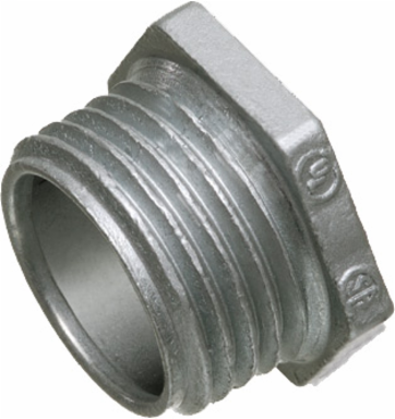 1-1/2 Inch Zinc Conduit Nipple, UL Listed, 0.167 lbs