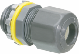 Low-Profile Non-Metallic Liquid-Tight Cord Connector, 1/2 Inch, Cord Range 0.100-0.472 Inch