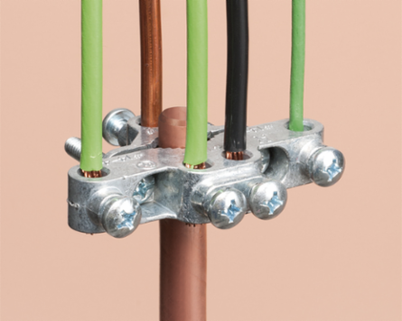 Solid Zinc Intersystem Bonding Grounding Conductors 1/2" to 1" Pipe