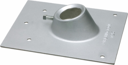 Cast Aluminum Roof Flashing 1-1/4 Inch, Silver, 7.188 Inch Width