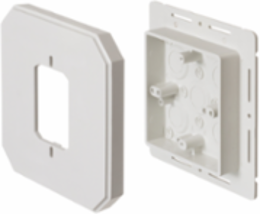 Siding Mounted Box with 15-1/2 Cubic Inch Capacity, 6-1/2 Inch Surface, UV-Rated Plastic