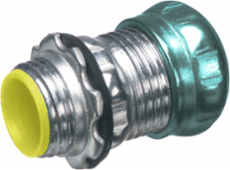 Steel EMT Compression Connector 2-1/2 Inch, Concrete Tight, Rain Tight