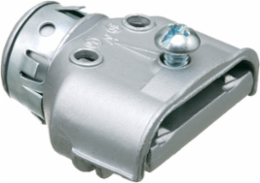 Zinc Die-Cast Duplex Connector 1/2 Inch Knockout, 0.110 lbs, Concrete Tight