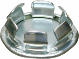 Steel Snap-In Blanks for 1/2 Inch Knockout, Zinc Plated Steel, 1.070 Inch Width