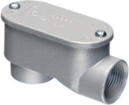 Service Entrance Short LB Conduit Body, 1 Inch, Copper-Free Aluminum