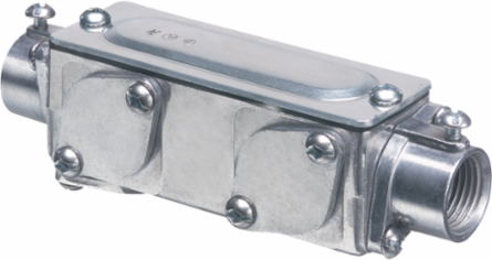 Copper-Free Aluminum Die-Cast Conduit Body 1/2 Inch, 0.580 lbs, 4.80 Cubic Inches