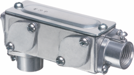 Copper-Free Aluminum Conduit Body, Trade Size 1-1/2", UL Listed