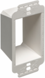 Box Extender, Single Gang, 1-1/2 Inch Extension, 2-Hour Fire Rating, White