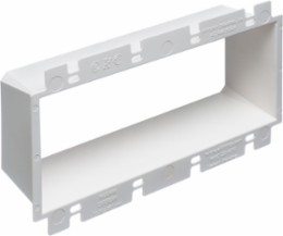 Box Extender 4-Gang, Extends 1-1/2 Inch, 2 Hour Fire Rating, White