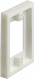 Non-Metallic Box Extender 1-Gang 5/8 Inch Extension, 3.336 Inch Width, White