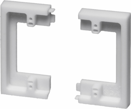 Non-Metallic Box Extender 2-Gang 5/8 Inch Extends Shallow Boxes