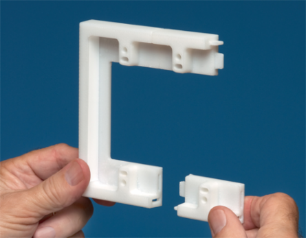 Non-Metallic Box Extender Coupler Set 1-Gang Plastic White 2.062 Inch Width