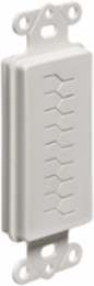 Cable Entry Device 1-Gang White Plastic Cover 4.111 Inch Height