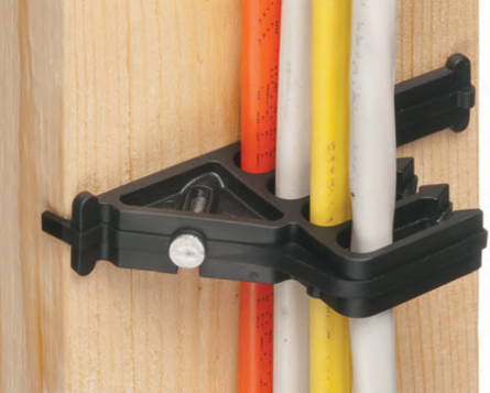 Nail-in Cable Spacer, 3.296 Inch Width, Plastic, 500pcs per Package