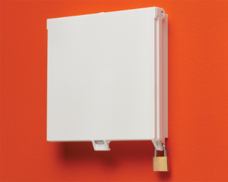 Weatherproof Plastic Keypad Enclosure 7-1/2 Inch x 7-1/2 Inch x 1-1/2 Inch