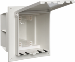 Non-Metallic Keypad Enclosure 2-Gang 7.159 Inch Height White