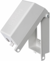 Dri-Box Vertical Weatherproof Adapter 2-Gang, White, Depth 2.9 Inch