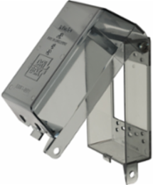 Dri-Box Adapter, 2-Gang Vertical Mount, Clear, 5.250 Inch Width, UL Listed