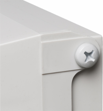 Dri-Box® Adapter 1-Gang Horizontal Cover, 5.685 Inch Width, White, UV-Rated Plastic