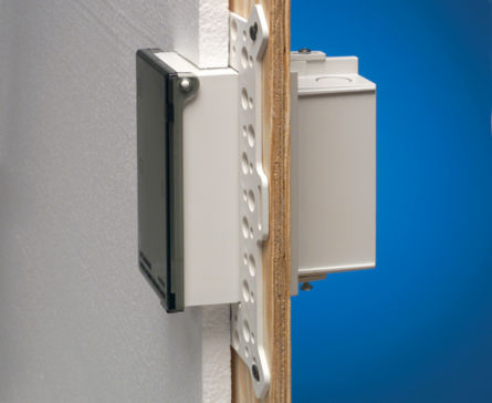 Low Profile Inbox for Foam Wall Systems, Adjusts 2-3/4 to 5 Inch, UL Listed