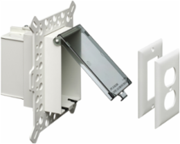 Low Profile Inbox for Foam Wall Systems, Adjusts 2-3/4 to 5 Inch, UL Listed
