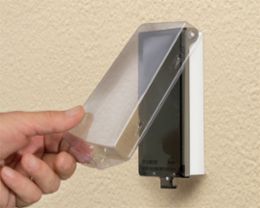 Low Profile Inbox for 1-1/2 Inch Wall Systems, 5.75 Inch Width, UV-Rated Plastic