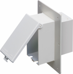 Low Profile Inbox for 1-1/2 Inch Wall Systems, 8 Inch Height, White Paintable Cover
