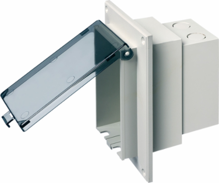 Low Profile Inbox 1-Gang 7.186 Inch x 4.934 Inch Weatherproof Cover