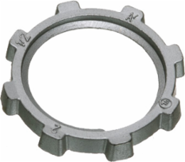 Zinc Die-Cast Locknut Trade Size 4 Inch, UL Listed, 0.176 lbs