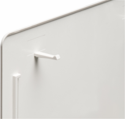 Cover for 3-4 Gang Recessed Indoor Inbox, 6.818 Inch Width, Plastic, White