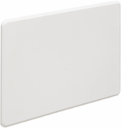 Cover for 3-4 Gang Recessed Indoor Inbox, 6.818 Inch Width, Plastic, White