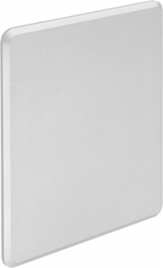 Cover for 1-2 Gang Recessed Indoor Inbox, 6.012 Inch Height, White Plastic